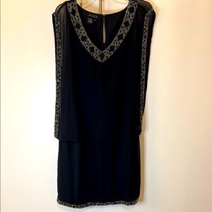 LAST CALL! Black Beaded Dress